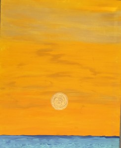 Sunrise over the Gulf of Mexico