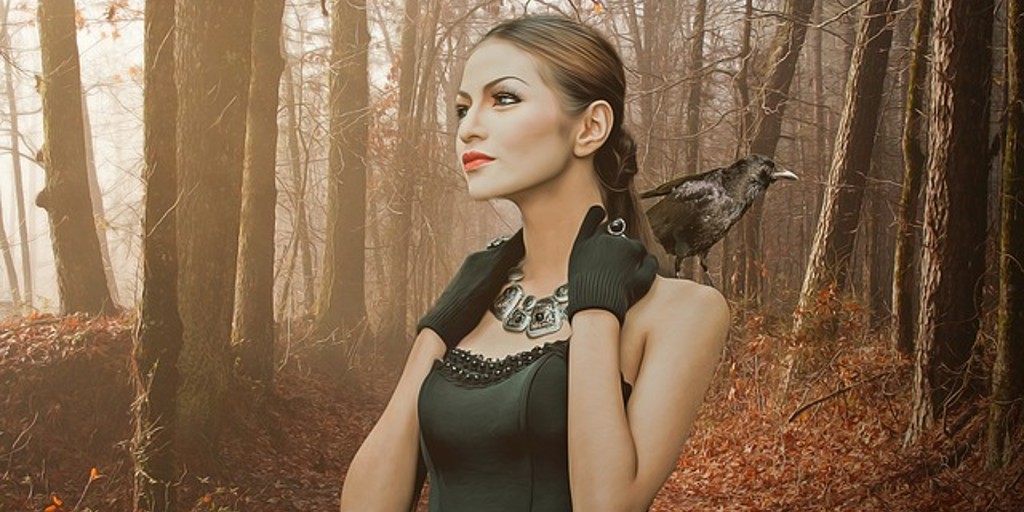 "Ravens Can't Talk" Fantasy by L Swartz