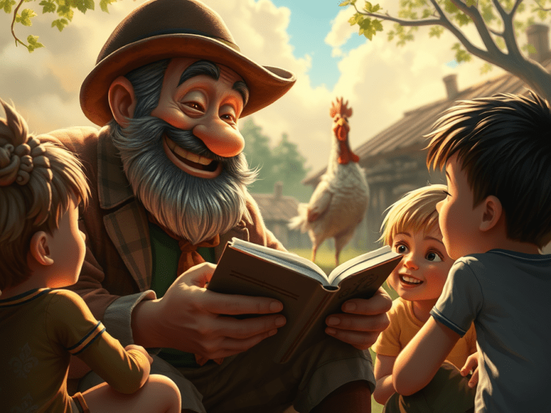 “Uncle Slappy and the Rooster” Short Story by Vonni Sage