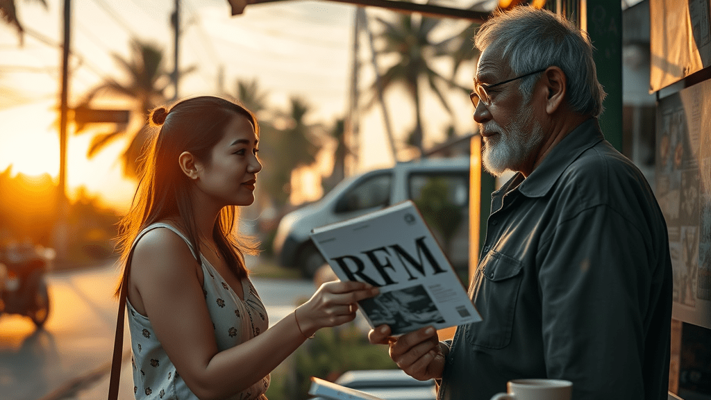 A young Australian woman buys an RFM magazine from a Filipino street vendor. RFM wants to develop talent, measuring it in a fair and equitable way to find hidden and disadvantaged talent in a world where not everybody has an equal chance to exhibit their abilities. RFM does not discriminate against anyone. The only personal criterium for publication is talent in use of English and in developing outstanding stories. Because RFM embraces the global community, RFM embraces differences, whether those are race, age, ethnicity, religion, gender, sexual orientation, or physical ability. RFM wants to see diversity in writing from around the world, from all time zones. RFM respects everyone’s voice and strives to create a culture in which people from all cultures, races, and backgrounds feel encouraged to express their ideas and perspectives.